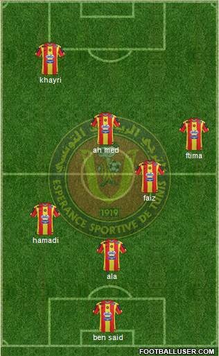 Espérance Sportive de Tunis Formation 2016