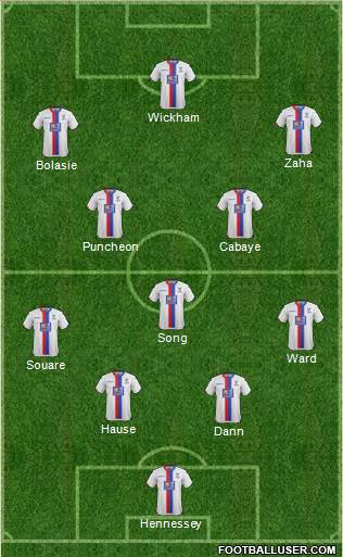 Crystal Palace Formation 2016