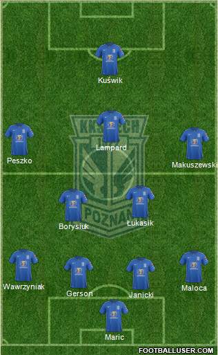 Lech Poznan Formation 2016