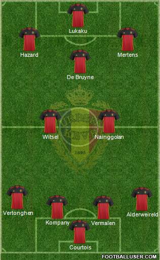 Belgium Formation 2016