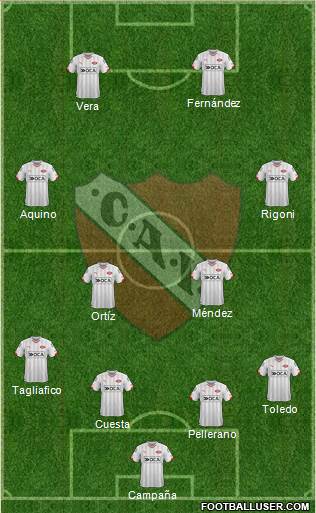 Independiente Formation 2016