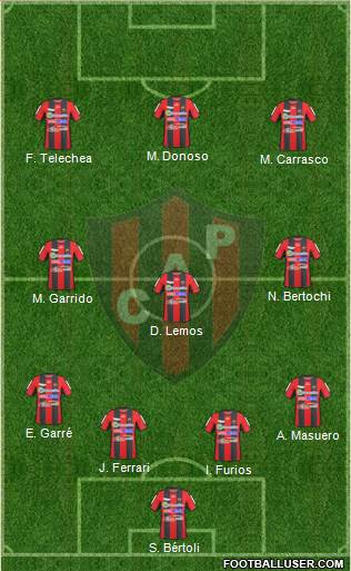 Patronato de Paraná Formation 2016