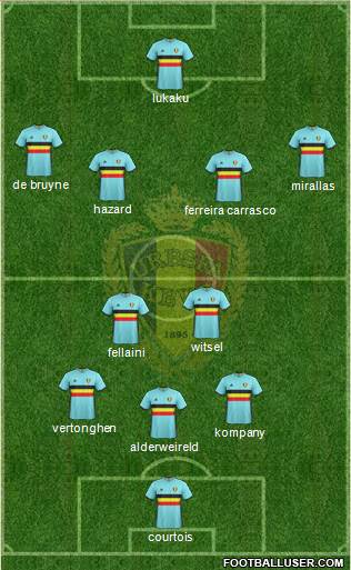 Belgium Formation 2016