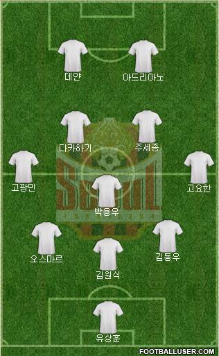 FC Seoul Formation 2016