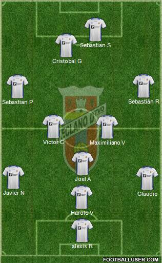 Yeclano Deportivo Formation 2016