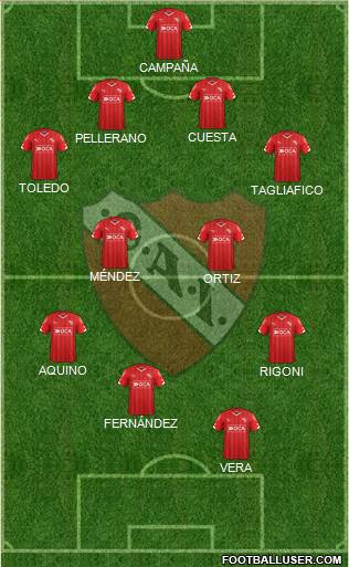 Independiente Formation 2016