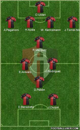 Club Deportivo Atlas Formation 2016