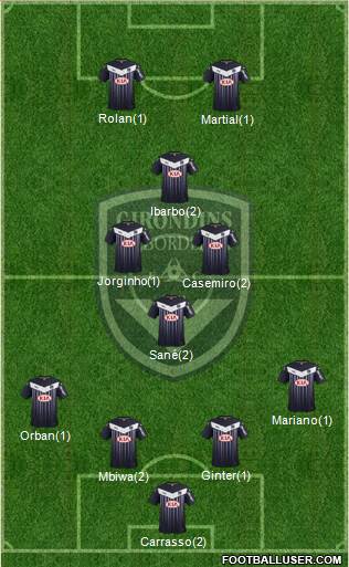 FC Girondins de Bordeaux Formation 2016