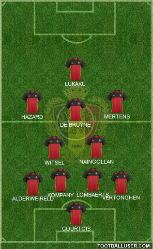 Belgium Formation 2016