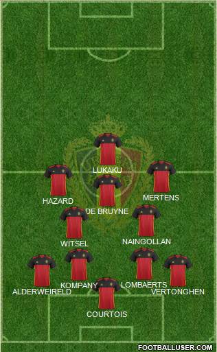 Belgium Formation 2016