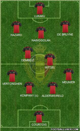 Belgium Formation 2016