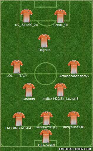 Houston Dynamo Formation 2016