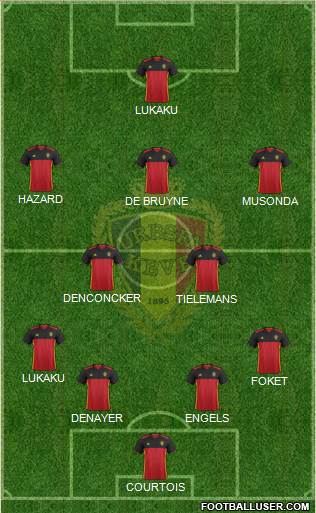 Belgium Formation 2016