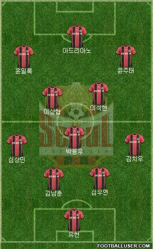 FC Seoul Formation 2016