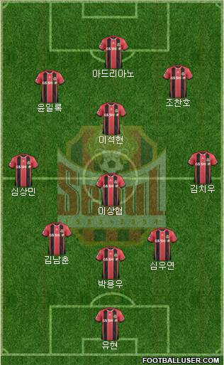 FC Seoul Formation 2016