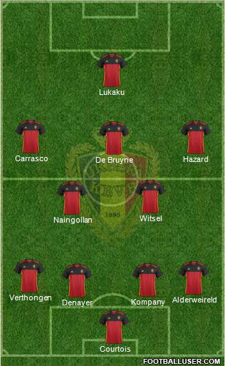 Belgium Formation 2016