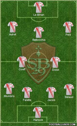 Stade Brestois 29 Formation 2016