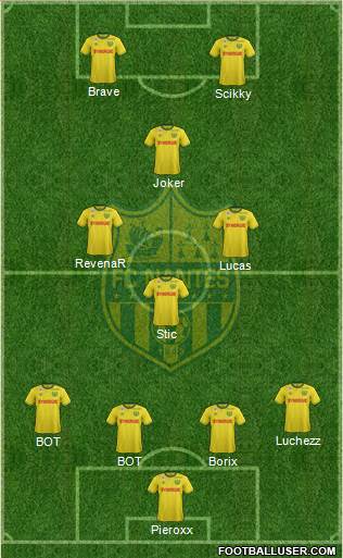 FC Nantes Formation 2016