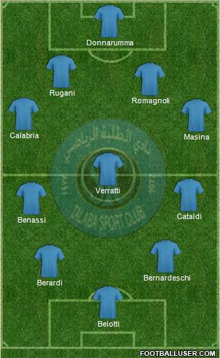 Al-Talaba Sports Club Formation 2016