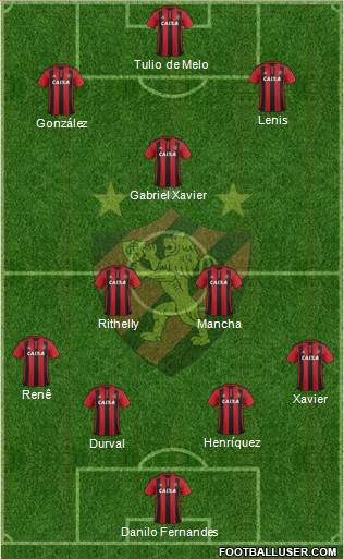 Sport C Recife Formation 2016