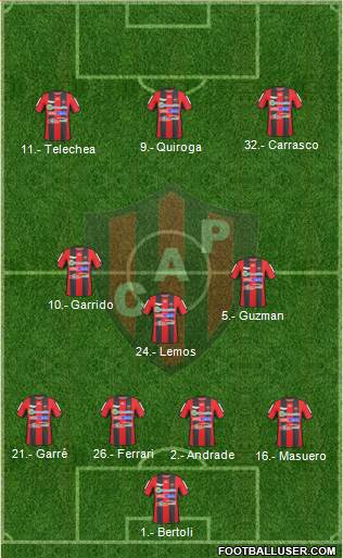 Patronato de Paraná Formation 2016