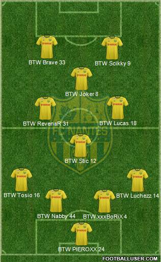 FC Nantes Formation 2016