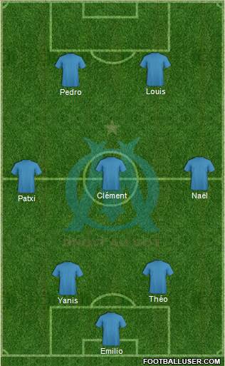 Olympique de Marseille Formation 2016