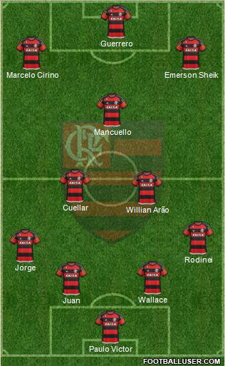 CR Flamengo Formation 2016