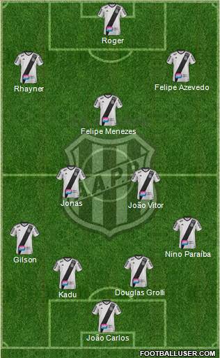 AA Ponte Preta Formation 2016