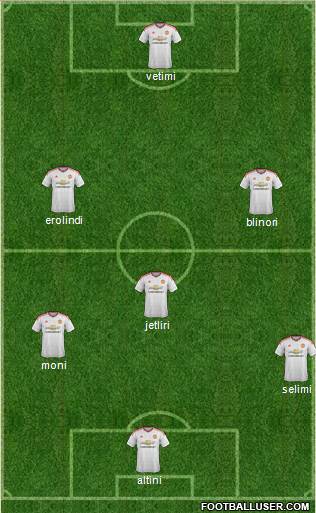 Manchester United Formation 2016