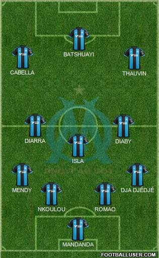 Olympique de Marseille Formation 2016