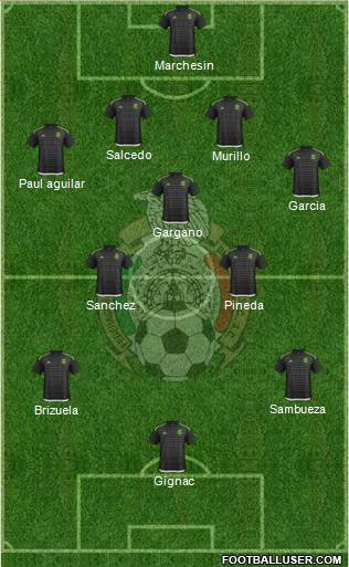 Mexico Formation 2016