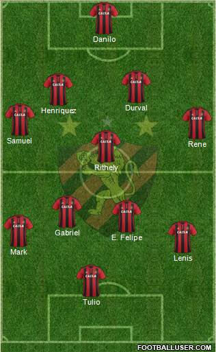 Sport C Recife Formation 2016