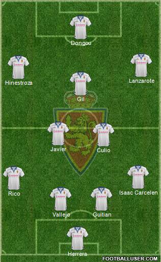 R. Zaragoza S.A.D. Formation 2016