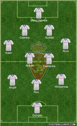 R. Zaragoza S.A.D. Formation 2016