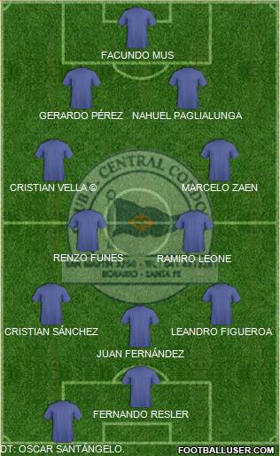 Central Córdoba de Rosario Formation 2016