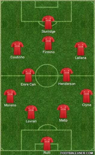 Liverpool Formation 2016