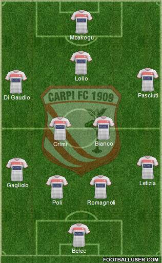 Carpi Formation 2016