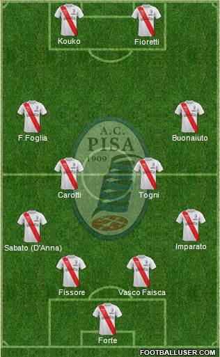 Pisa Formation 2016