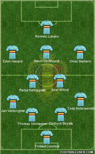 Belgium Formation 2016