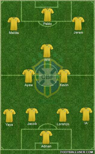 Brazil Formation 2016