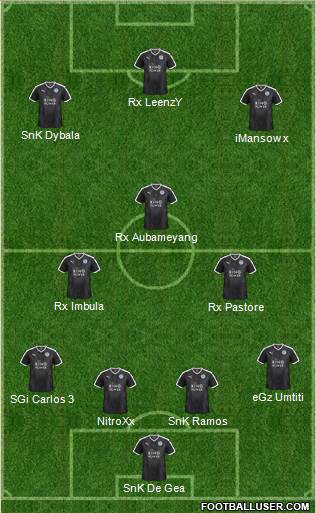 Leicester City Formation 2016