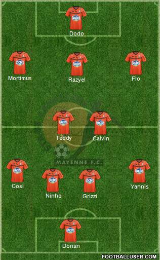 Stade Lavallois Mayenne FC Formation 2016