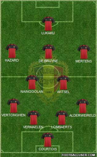 Belgium Formation 2016