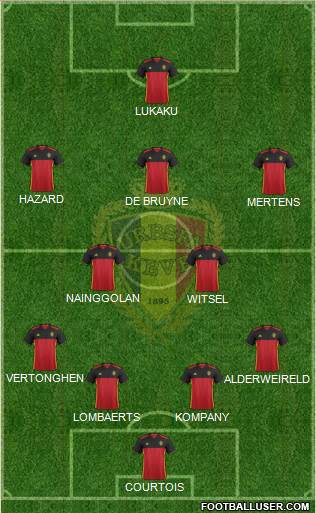 Belgium Formation 2016