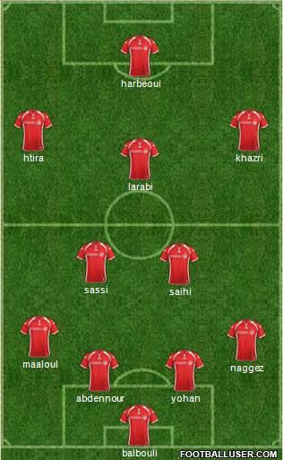 Tunisia Formation 2016