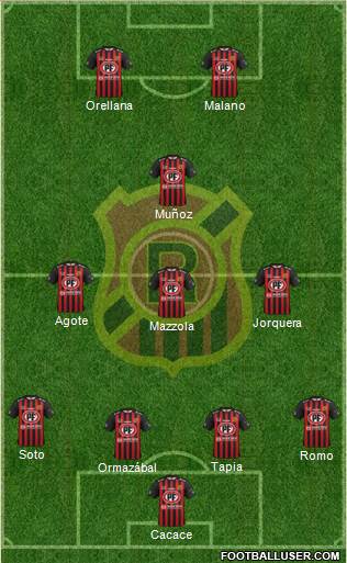 CD Rangers Formation 2016