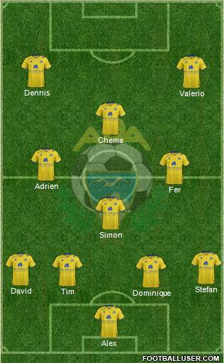 A.D. Alcorcón Formation 2016
