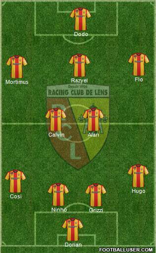 Racing Club de Lens Formation 2016