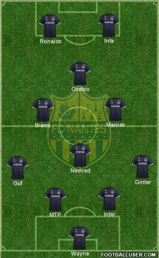 FC Nantes Formation 2016
